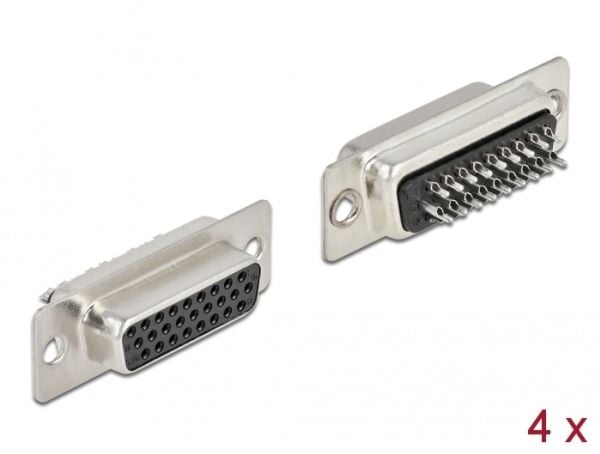 Delock - Datakopling - HD-26 (hunn) (en pakke 4)