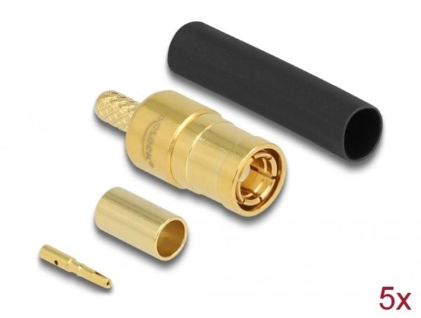 Delock - Antennekontakt - SMB (M) crimp - RG-174/RG-316 (90040)