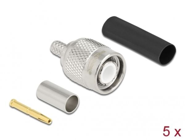 Delock - Antennetilkobling - TNC (M) crimp - LMR-200 (90019)