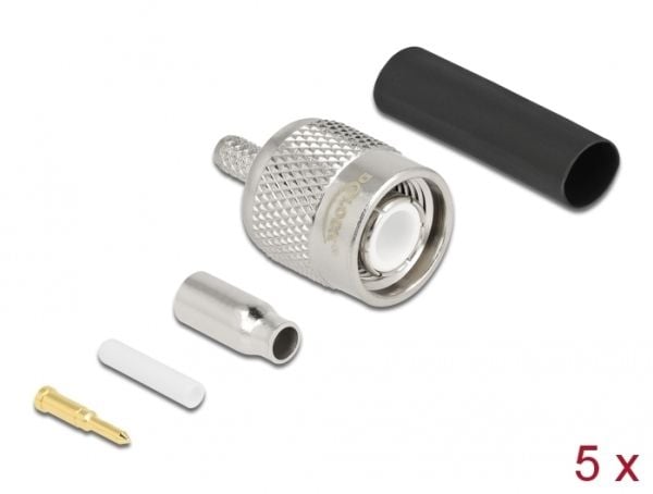 Delock - Antennetilkobling - TNC (M) crimp - RG-174/RG-316 (90015)