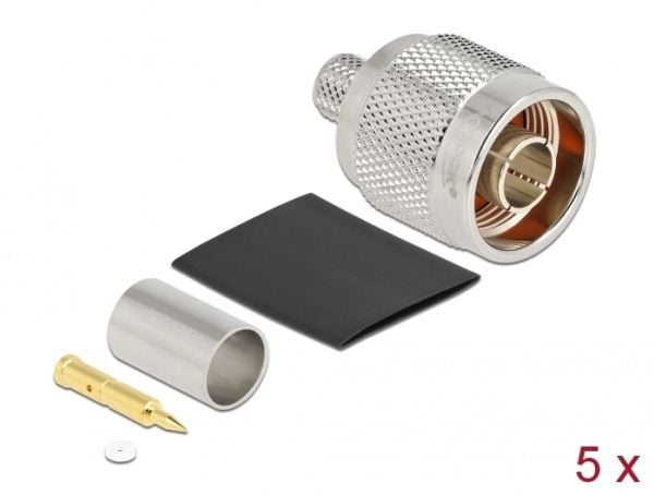 Delock - Antennekontakt - N-kontakt (hann) klemforbindelse - LMR-300