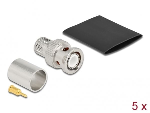 Delock - Antennetilkobling - BNC (M) crimp - LMR-400 (90024)