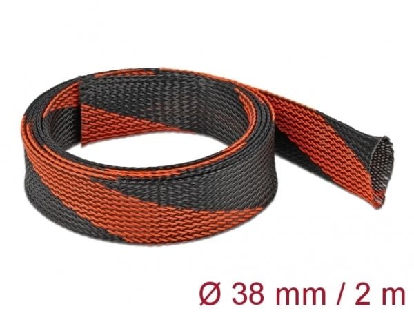 DeLOCK 20753, Musta, Punainen, Polyesteri, -50 - 150 °C, 1 kpl