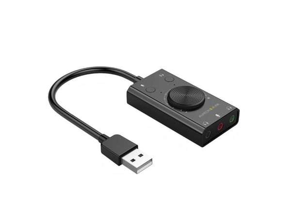 Terratec AUREON 5.1 USB, 5.1 kanaler, 80 dB, USB