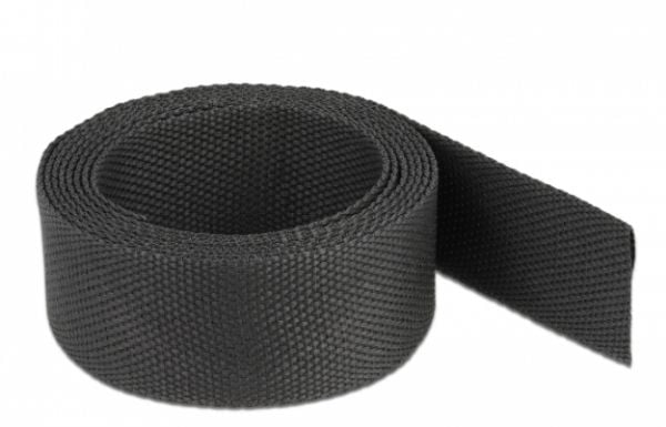 DeLOCK 20794, Kutistesukka, Musta, Polyolefiini, 2 m, 1 kpl, 2:1
