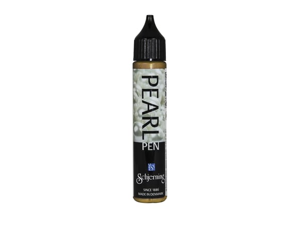 Schjerning Pearl Pen, Brun, Væske, 3D effekt, 28 ml, 1 stykker