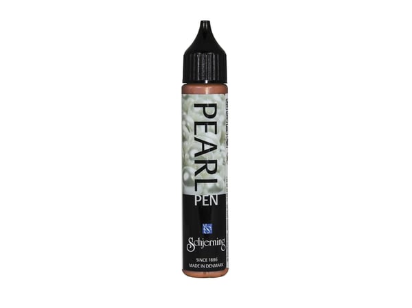 Schjerning Pearl Pen, Bronse, Væske, 3D effekt, 28 ml, 1 stykker