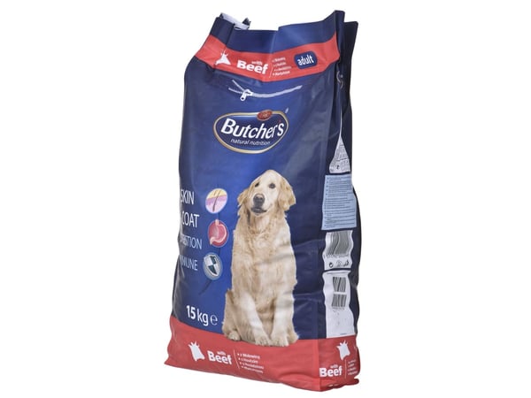 Butcher''s Pet Care Natural&Healthy 15 kg, Voksen, Storfekjøtt, 15 kg, Glutenfri