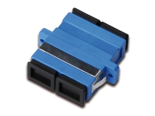 DIGITUS SC/SC Kupplung SingleM. Duplex SC zu SC OS2 Blau