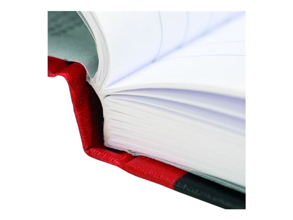 Notesbog black n red 400047606 linjeret a4