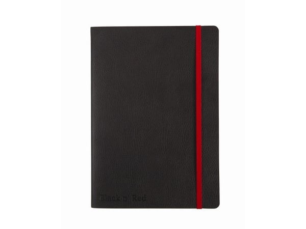 OXFORD BLACK N´RED BUSINESS JOURNAL soft cover A5 black