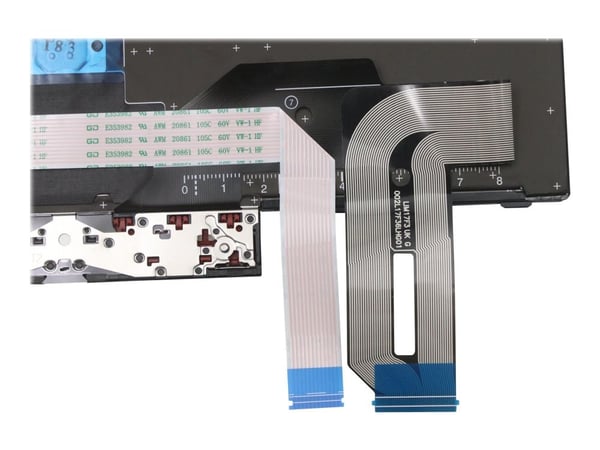 Chicony - Erstatningstastatur for bærbar PC - Storbritannia - svart - for ThinkPad P14s Gen 1 20S4, 20S5; T14 Gen 1 20UD, 20UE