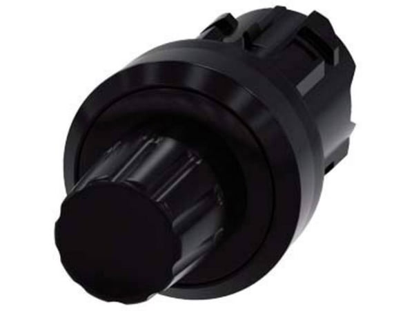 Siemens 3SU10000HC100AA0 3SU1000-0HC10-0AA0 Pysäytyspainike Painike Musta 1 kpl