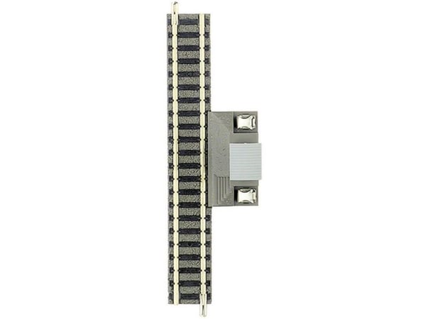 Fleischmann piccolo 9108 N (med ballast) forbindelsesspor, rett 111 mm