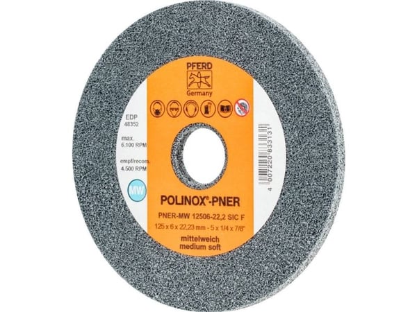 PFERD 44691452, 6100 RPM, 2,22 cm, 12,5 cm, 6 mm, 5 stykker