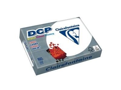 Clairefontaine 1842C, Laser-/Inkjet-utskrift, A4 (210x297 mm), 250 ark, 160 g/m², Hvit, 160 µm