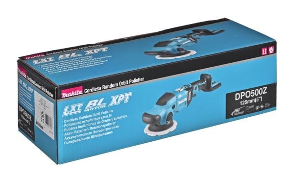Makita DPO500Z - Tilfeldig banepolermaskin - trådløs - 125 mm - uten batteri - 18 V - SOLO
