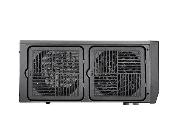 SilverStone Grandia GD09 - Tower - SSI CEB - ingen strömförsörjning (ATX / PS/2) - svart - USB/ljud