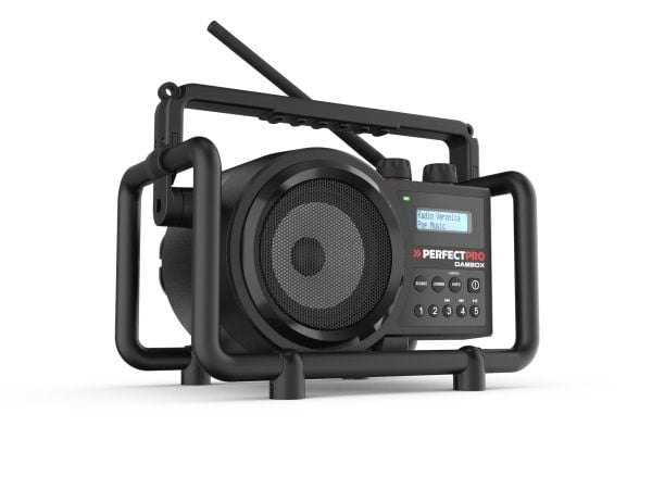 Perfectpro Dabbox, Bærbar, Digitalt, DAB+, FM, 7 W, LCD, Sort
