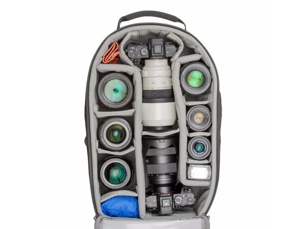 Think Tank StreetWalker HardDrive V 2.0, Ryggsekk, DSLR 5 - 7 x 200–400mm f/4, Skulderrem, Rom til Notebook, Sort