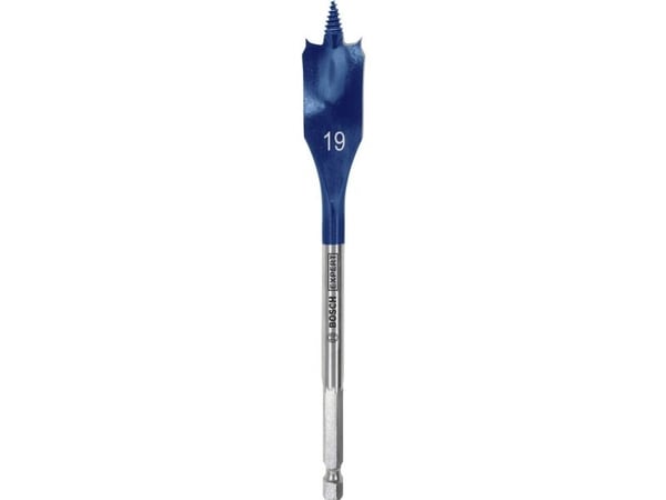 Bosch Expert - Bor - for tre, kartong, bløtt tre, sponplater - spadedel - 19 mm - heksagonal - lengde: 152 mm