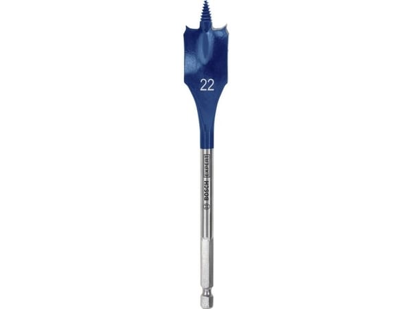 Bosch Expert SelfCut Speed - Bor - for kartong, bløtt tre, sponplater - spadedel - 22 mm - heksagonal - lengde: 152 mm