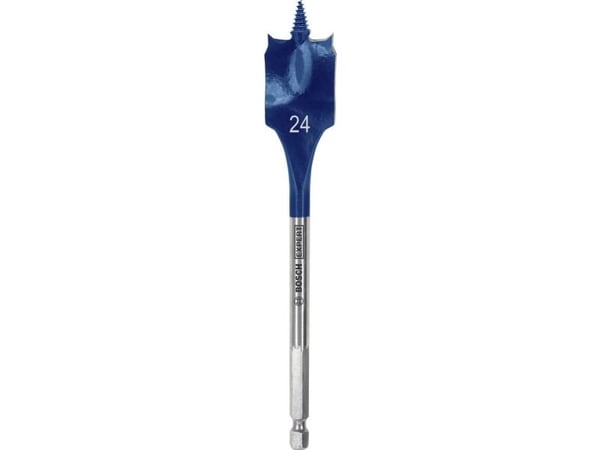 Bosch Expert - Bor - for tre, kartong, bløtt tre, sponplater - spadedel - 24 mm - heksagonal - lengde: 152 mm