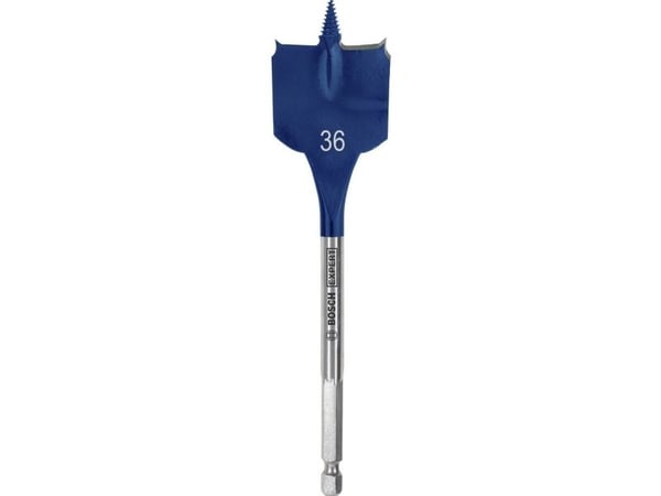 Bosch Expert SelfCut Speed - Bor - for kartong, bløtt tre, sponplater - spadedel - 36 mm - heksagonal - lengde: 152 mm