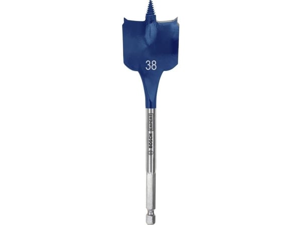 Bosch Expert SelfCut Speed - Bor - for kartong, bløtt tre, sponplater - spadedel - 38 mm - heksagonal - lengde: 152 mm