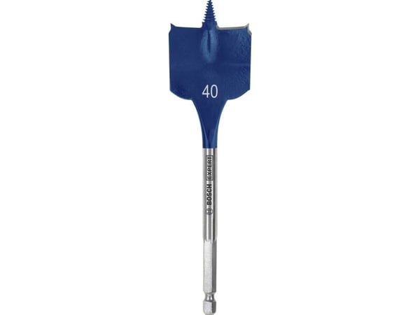 Bosch Expert SelfCut Speed - Fresekutter - for bløtt tre, løvtre - spadedel - flat - 40 mm - heksagonal - lengde: 152 mm