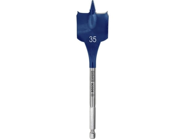 Bosch Expert SelfCut Speed - Bor - for kartong, bløtt tre, sponplater - spadedel - 35 mm - heksagonal - lengde: 152 mm