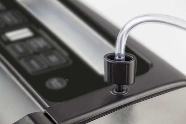 Caso FastVac 500, Sort, Sølv, 900 mbar, Plast, Rustfritt stål, Berøringskontroll, GS/CE, 130 W