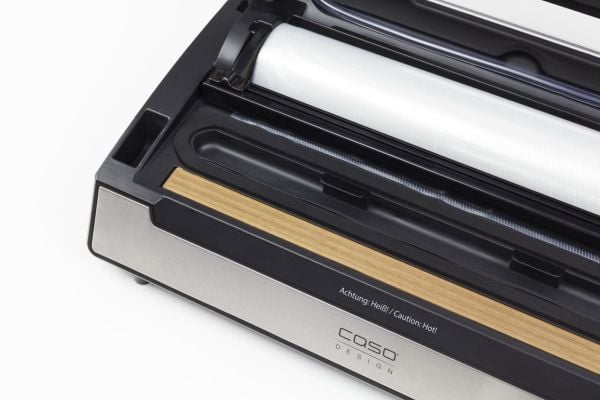 Caso FastVac 500, Sort, Sølv, 900 mbar, Plast, Rustfritt stål, Berøringskontroll, GS/CE, 130 W