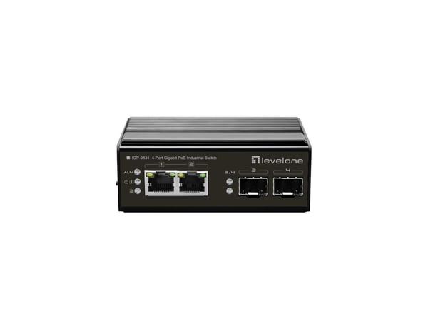 LevelOne IGP-0431, Gigabit Ethernet (10/100/1000), Power over Ethernet -tuki