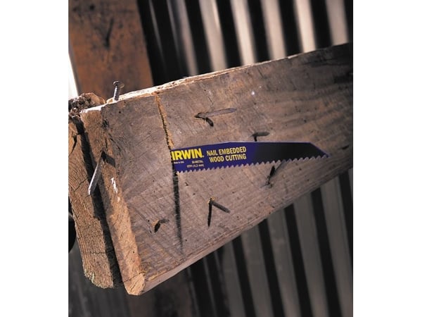 Irwin bajonetsavklinge til plast og rustfrit stål, 300 mm