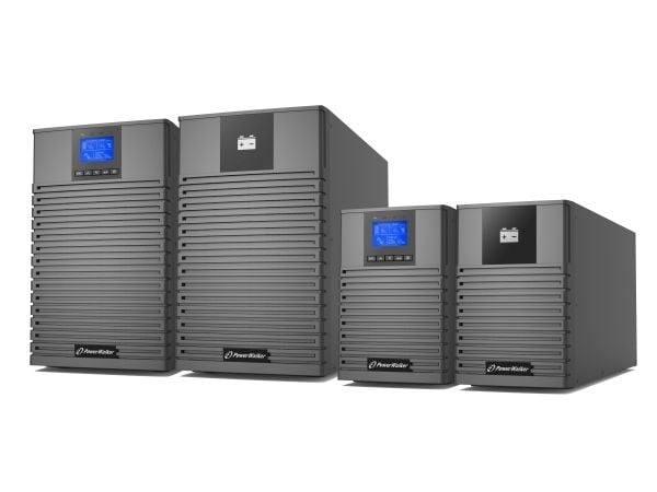 PowerWalker VFI 2000 ICT IoT, Dobbeltkonvertering (Online), 2 kVA, 2000 W, Ren sinus, 300 V, 40/70 Hz