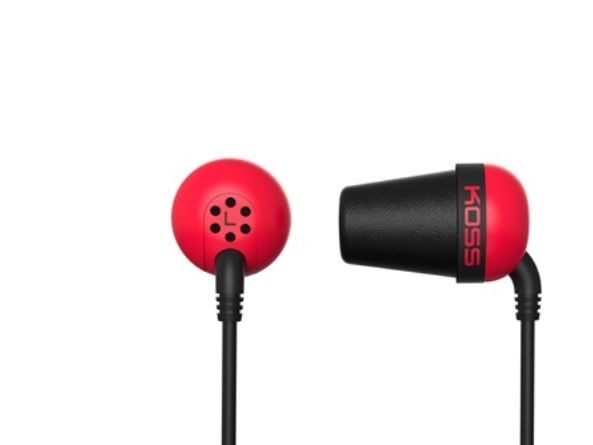 Koss The Plug - Hörlurar - öronknopp - kabelansluten - 3,5 mm kontakt