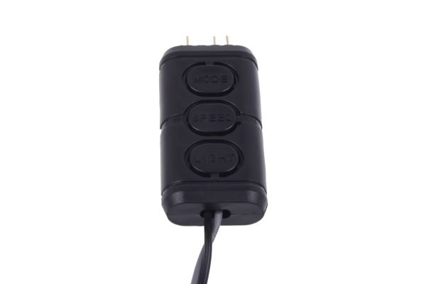 Alphacool Aurora Eiscontrol, Sort, 2x 3-Pin, 18 g
