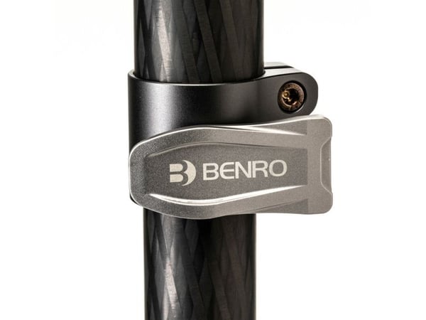 Benro MSDPL46C, 158 cm, 1/4", Kolfiber, Svart, Grå