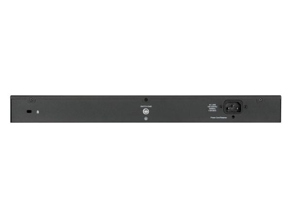 D-Link DGS 1100-26MPV2 - Switch - smart - 24 x 10/100/1000 (PoE+) + 2 x kombo-Gigabit SFP - rackmonterbar - PoE+ (370 W)
