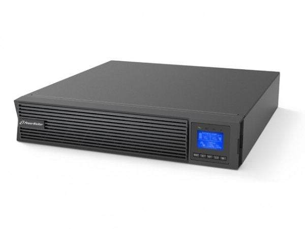 PowerWalker VFI 1000 ICR IoT - UPS (rackmonterbar/ekstern) - 1000 watt - 1000 VA - 7 Ah - RS-232, USB, Ethernet - utgangskontakter: 8