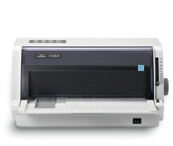 Tally Dascom 1330 - Skriver - S/H - punktmatrise - 360 x 360 dpi - 24 pin - inntil 450 tegn/sek - USB, LAN - svart, hvit
