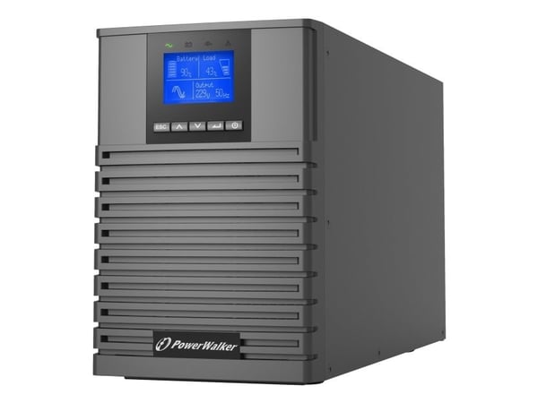 PowerWalker VFI 1500 ICT IoT, Dobbeltkonvertering (Online), 1,5 kVA, 1500 W, Pure sine, 160 V, 300 V