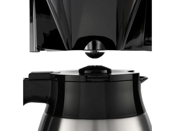 Melitta 1025-18, Kaffebrygger (drypp), 1,375 l, 1000 W, Svart, Sølv