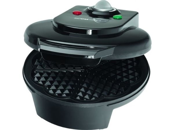 Clatronic WA 3491 - Vaffelmaskin - 1.2 kW - svart