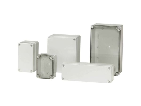 Fibox ABS MH 125 G Asennuskaappi 230 x 140 x 125 ABS Gråhvid (RAL 7035) 1 stk