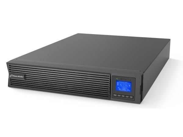 PowerWalker VFI 3000 ICR IoT, Dobbeltkonvertering (Online), 3 kVA, 3000 W, Pure sine, 160 V, 300 V