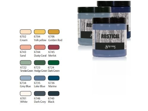 Schjerning 6744 Rustical Dusty Coral 250ML Schjerning 6744 Rustical Dusty Coral 250ML