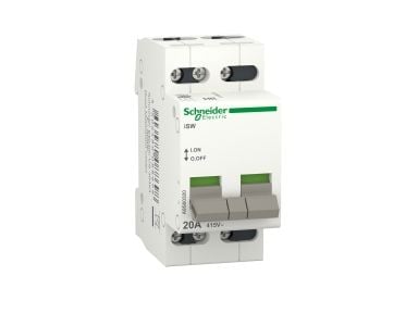 Schneider Electric A9S60320, Ledningsadskiller, Hvid, IP4X, 36 mm, 70 mm, 77 mm