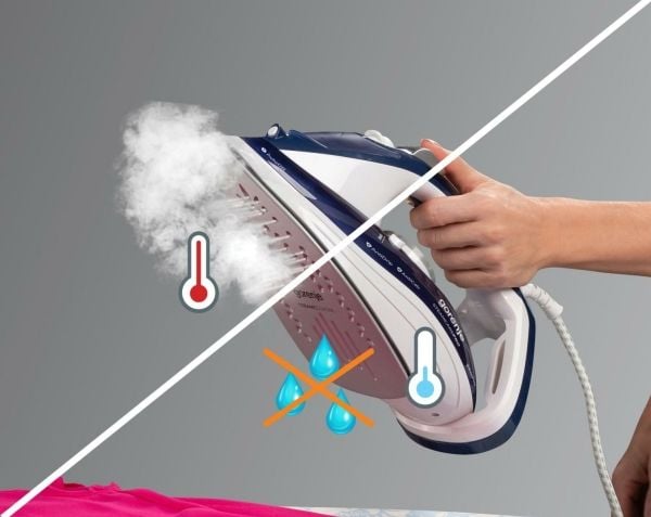 Gorenje STEAMCARE PRO SIH2600BLC - Dampstrykejern med automatisk slukking - såleplate: keramisk - 2600 W